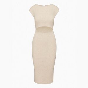 Aritzia Knit Cut-Out Dress